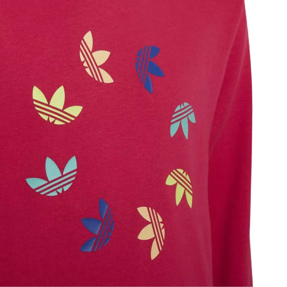 Adidas Originals Adicolor Kids' Hoodie Bold Pink
