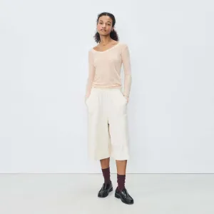 AMERICAN VINTAGE JUB09 sweat shorts - ecru