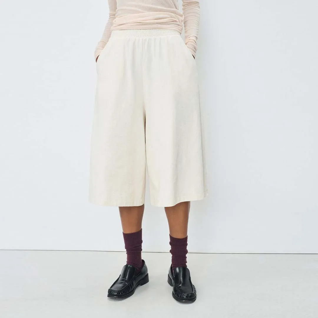 AMERICAN VINTAGE JUB09 sweat shorts - ecru