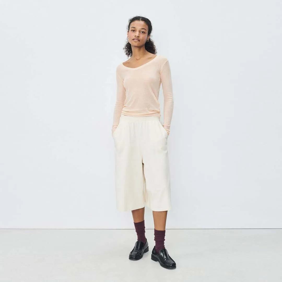 AMERICAN VINTAGE JUB09 sweat shorts - ecru