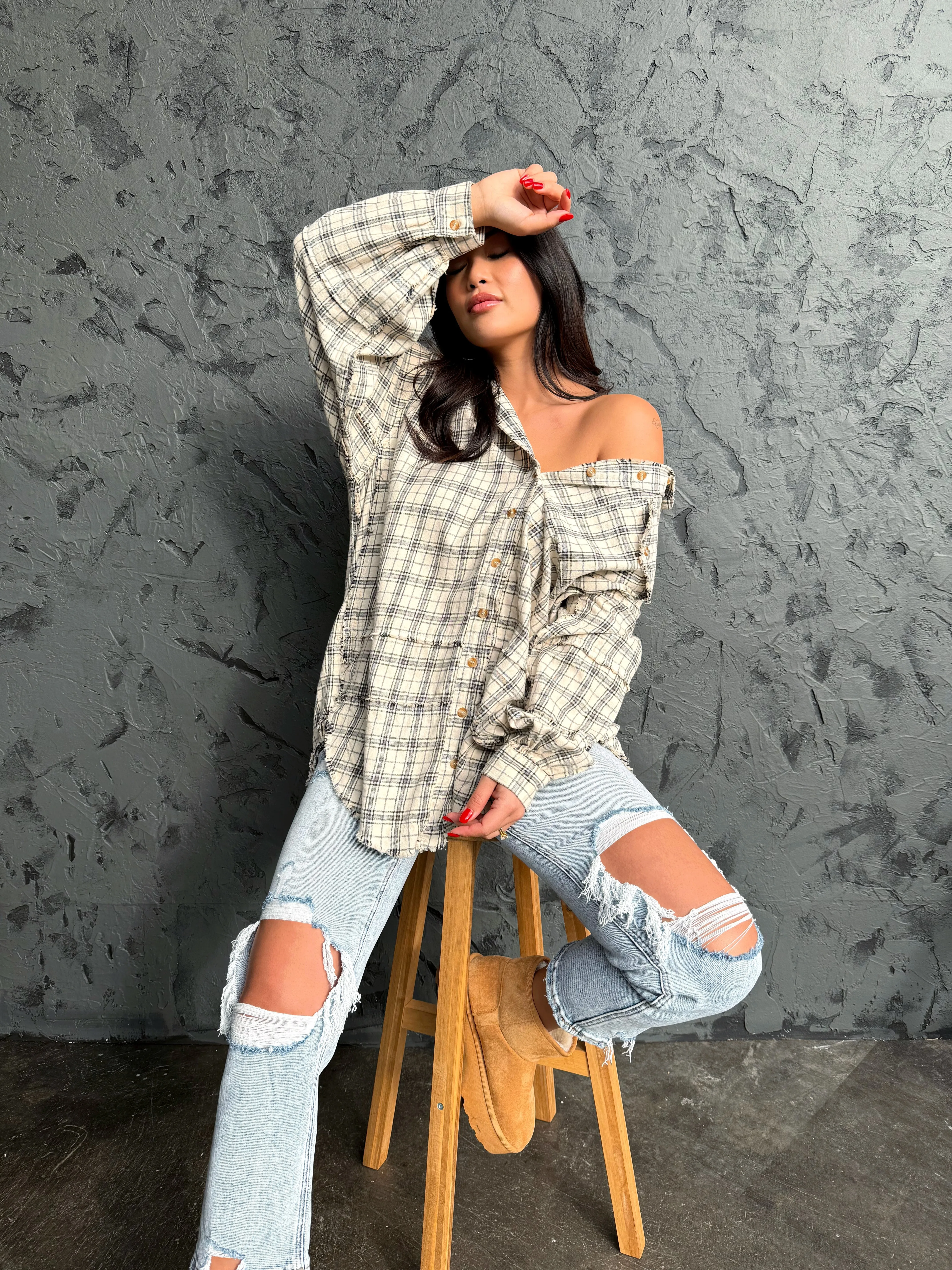 Avery Top - NATURAL