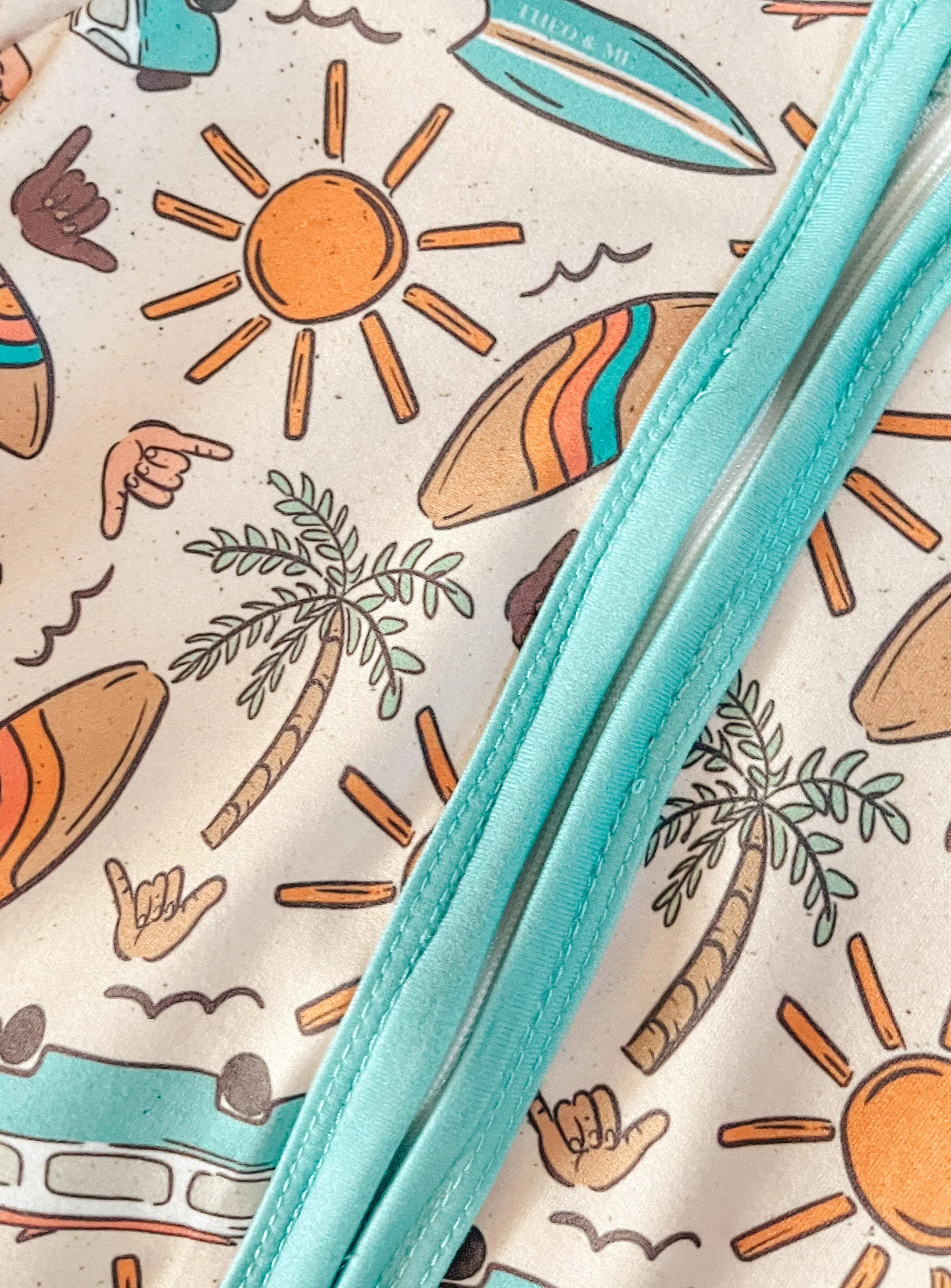 Baby Boys Soft Sleepers - Summer Lovin Surf