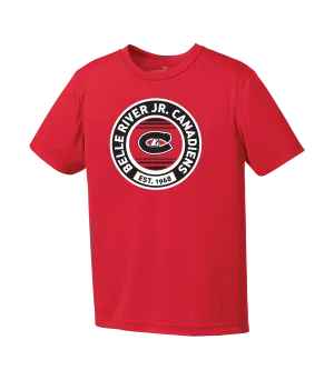 Belle River Jr Canadiens Youth Dri-Fit T-Shirt with Printed Logo