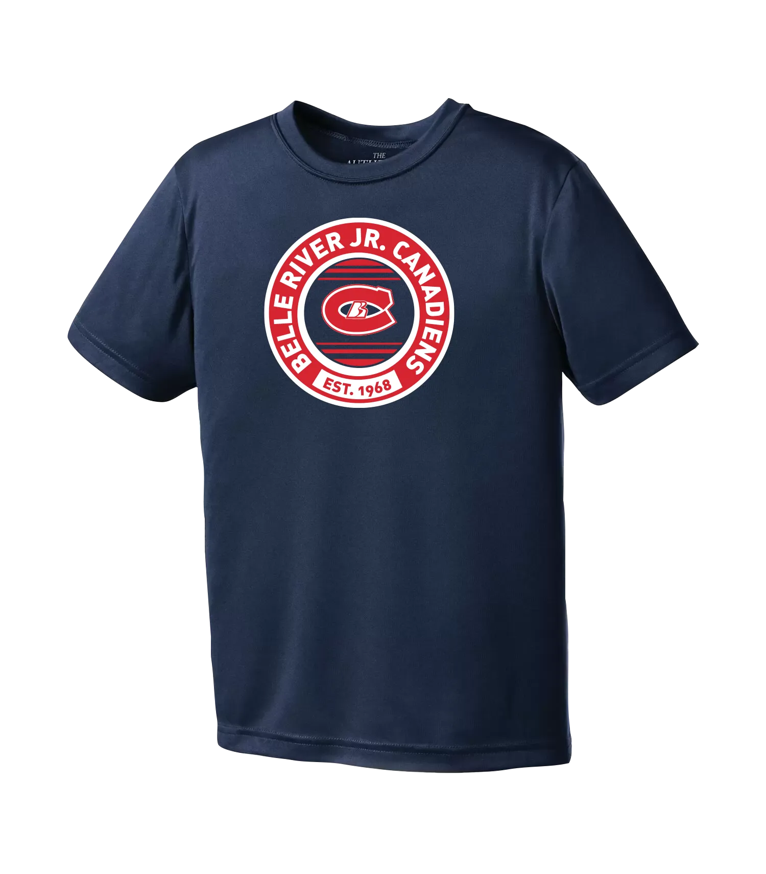 Belle River Jr Canadiens Youth Dri-Fit T-Shirt with Printed Logo