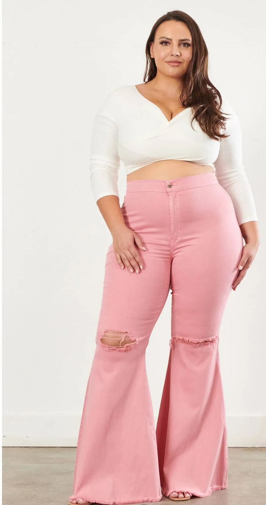 Blush Bella Flare Jean