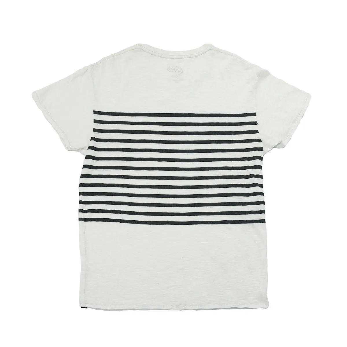 Breton Stripe Tee - Chalk / Blue Graphite (Final Sale)*