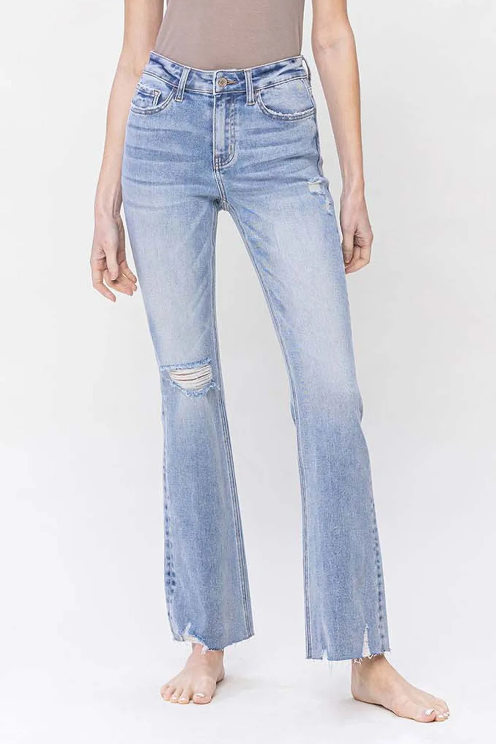 Briella High Rise Relaxed Bootcut Denim Jean