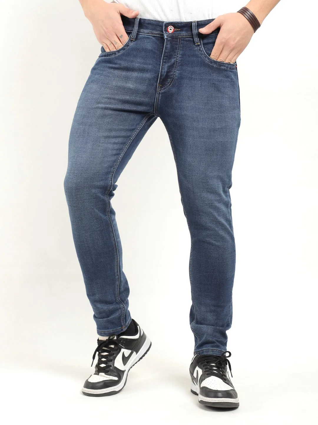 Brit Blend Dark Blue Denim Jeans