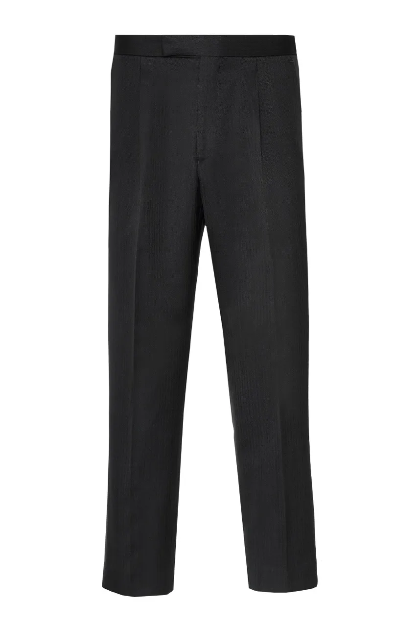 Charcoal Grey 2 Piece Tailcoat Suit with Matching Trousers