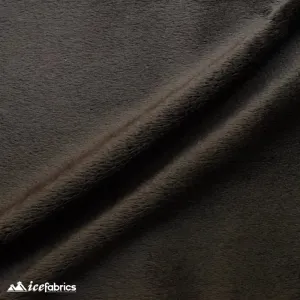 Chocolate New Colors 3mm Thick Faux Fur Soft Minky Fabric