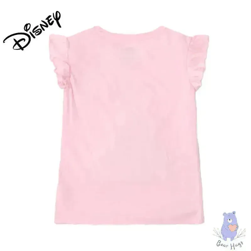 Cinderella Graphic Print Crew-Neck T-shirt with Embellishments