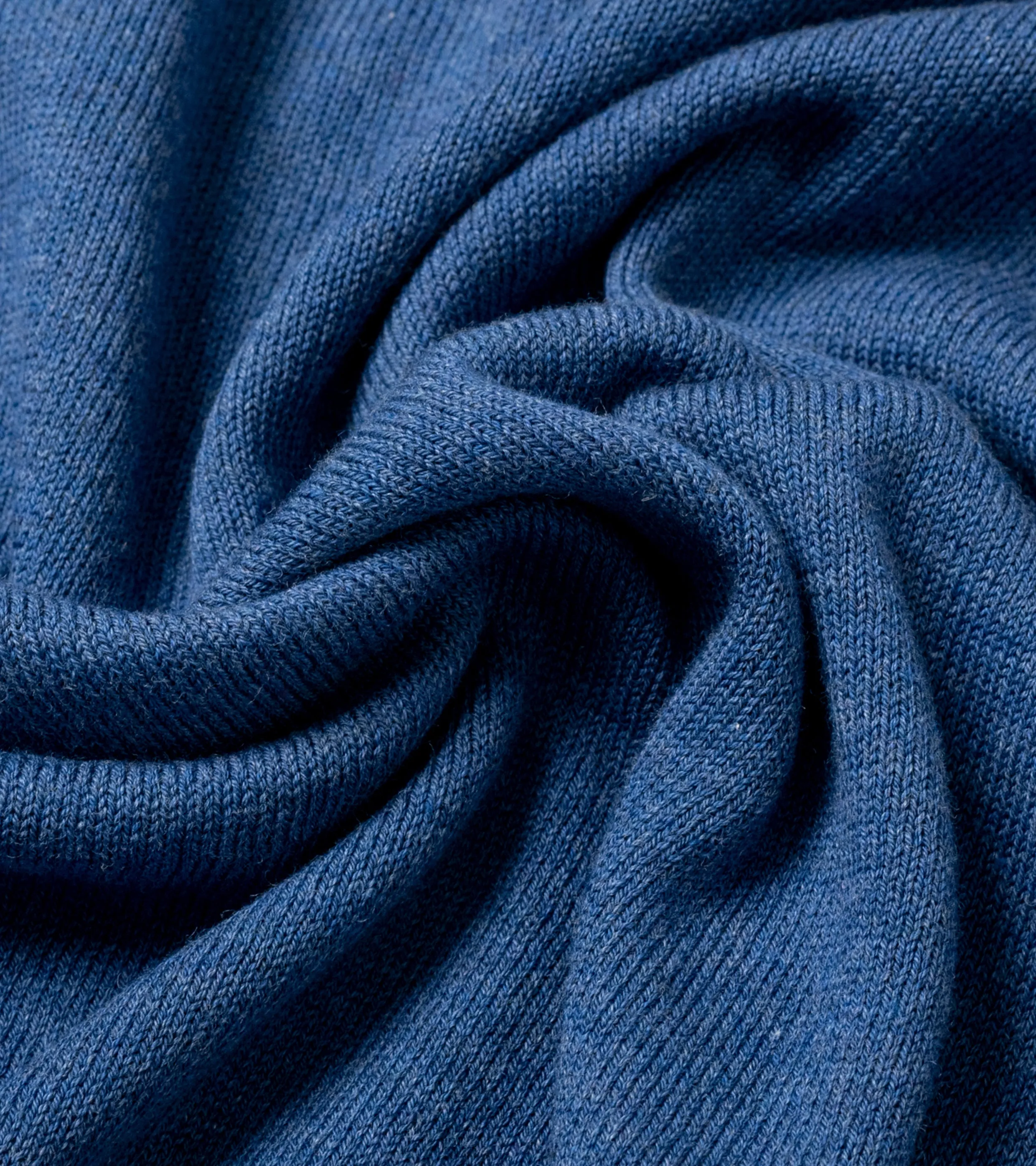Cotton Short Sleeve ‘Skipper’ Polo Blue