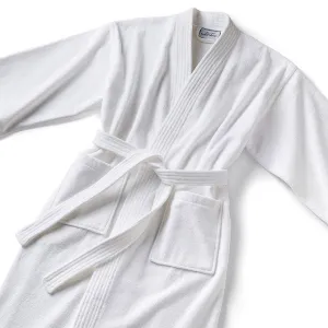 Cotton Terry and Cotton Velour Basic Kimono Bath Robe by Boca Terry