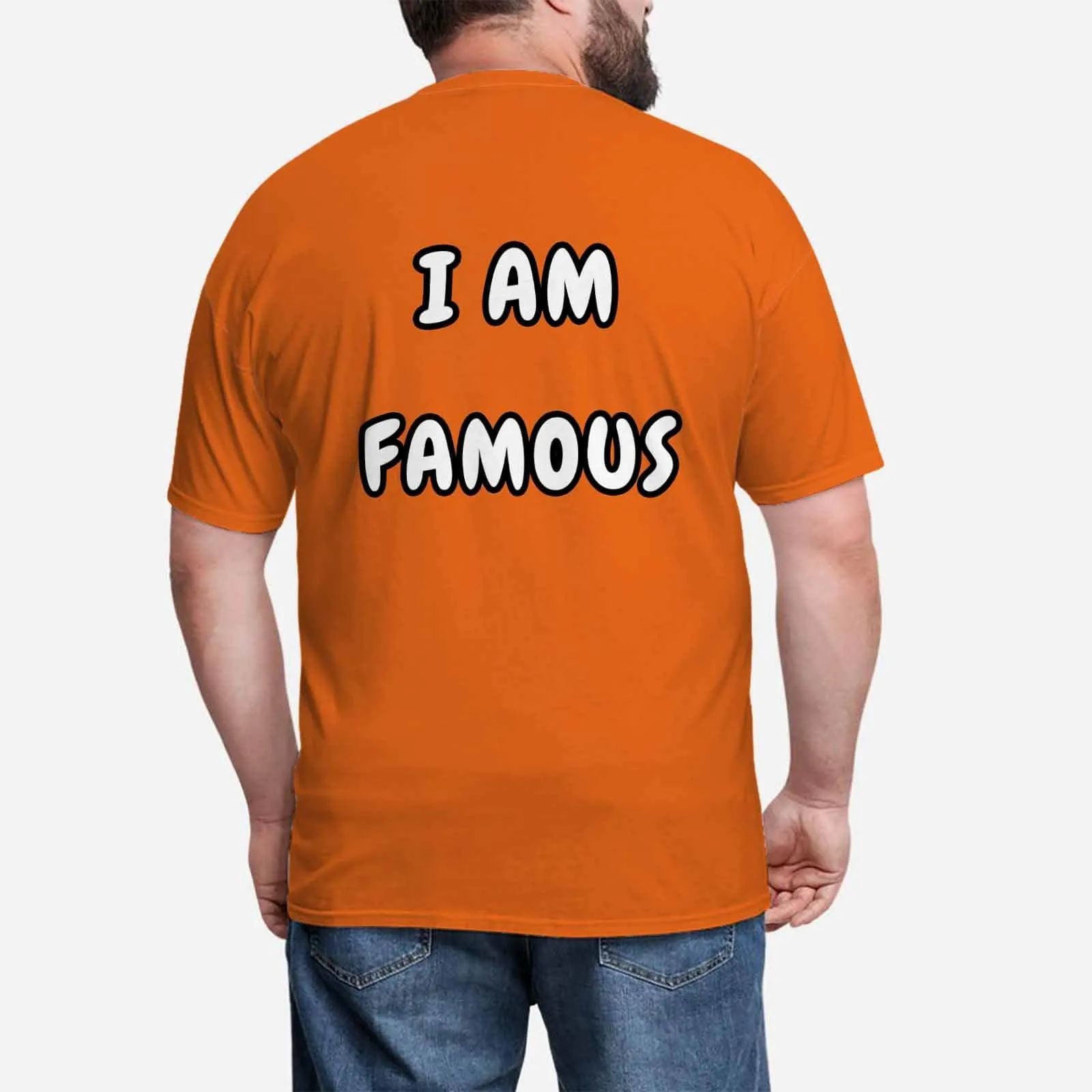 Custom Photo Men's All Over Print T-shirt Talk to Me Personalized Your Face on A Shirt