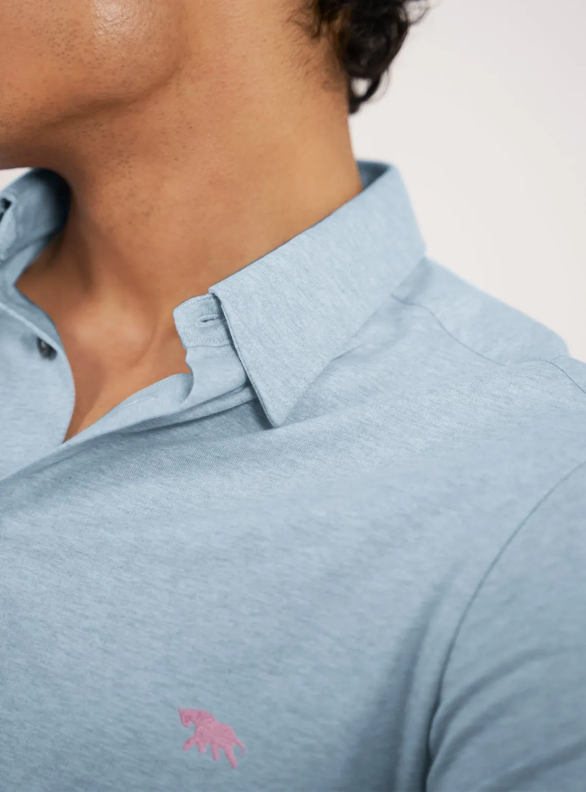 Dolphin Melange KnitShirt