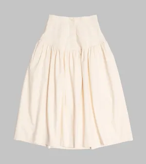 Emmeline Rodeo Skirt Cream HBT