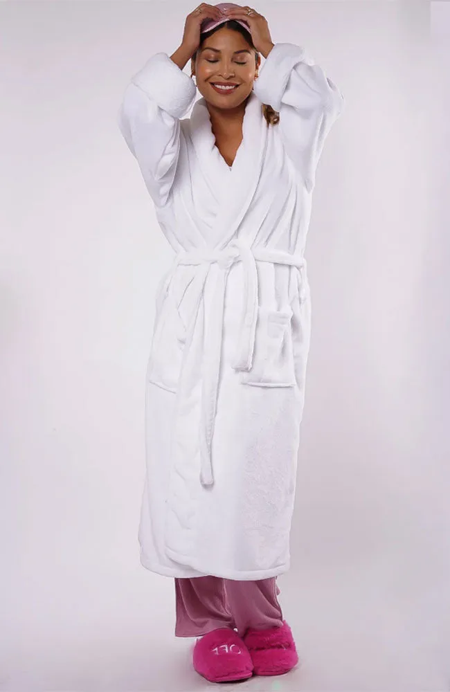 Expensive Sh!  Plush Robe