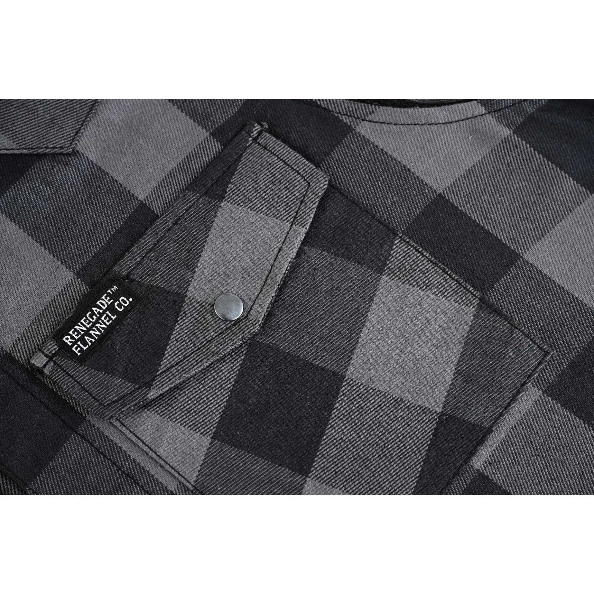 Gray Champ Men's Gray Black Sleeveless Flannel