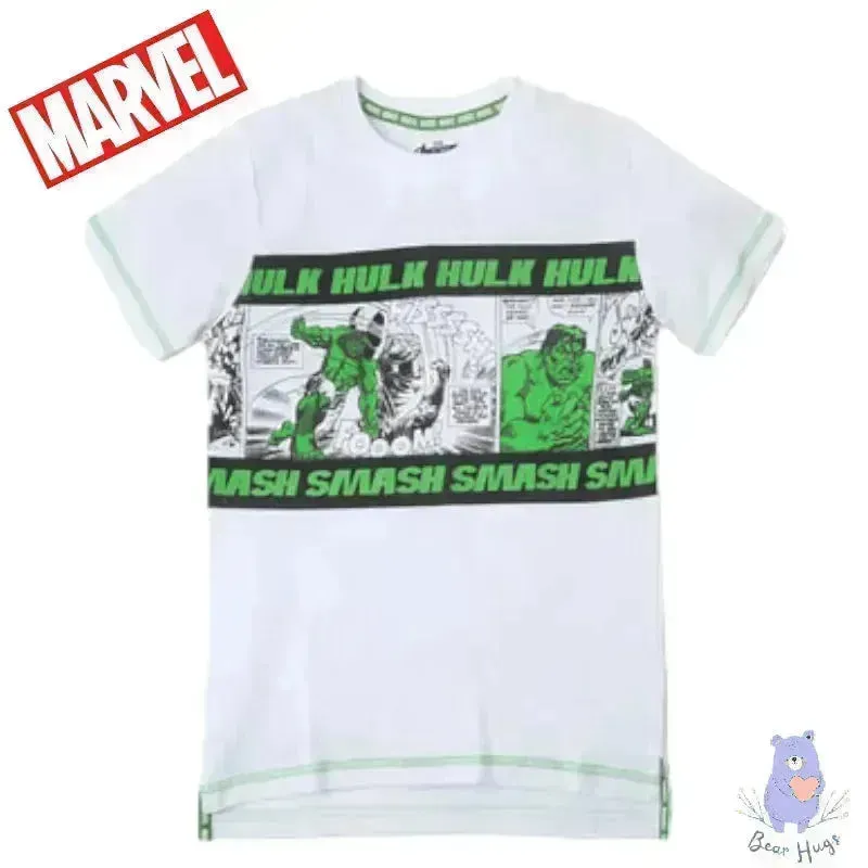 Hulk Print Round-Neck T-shirt