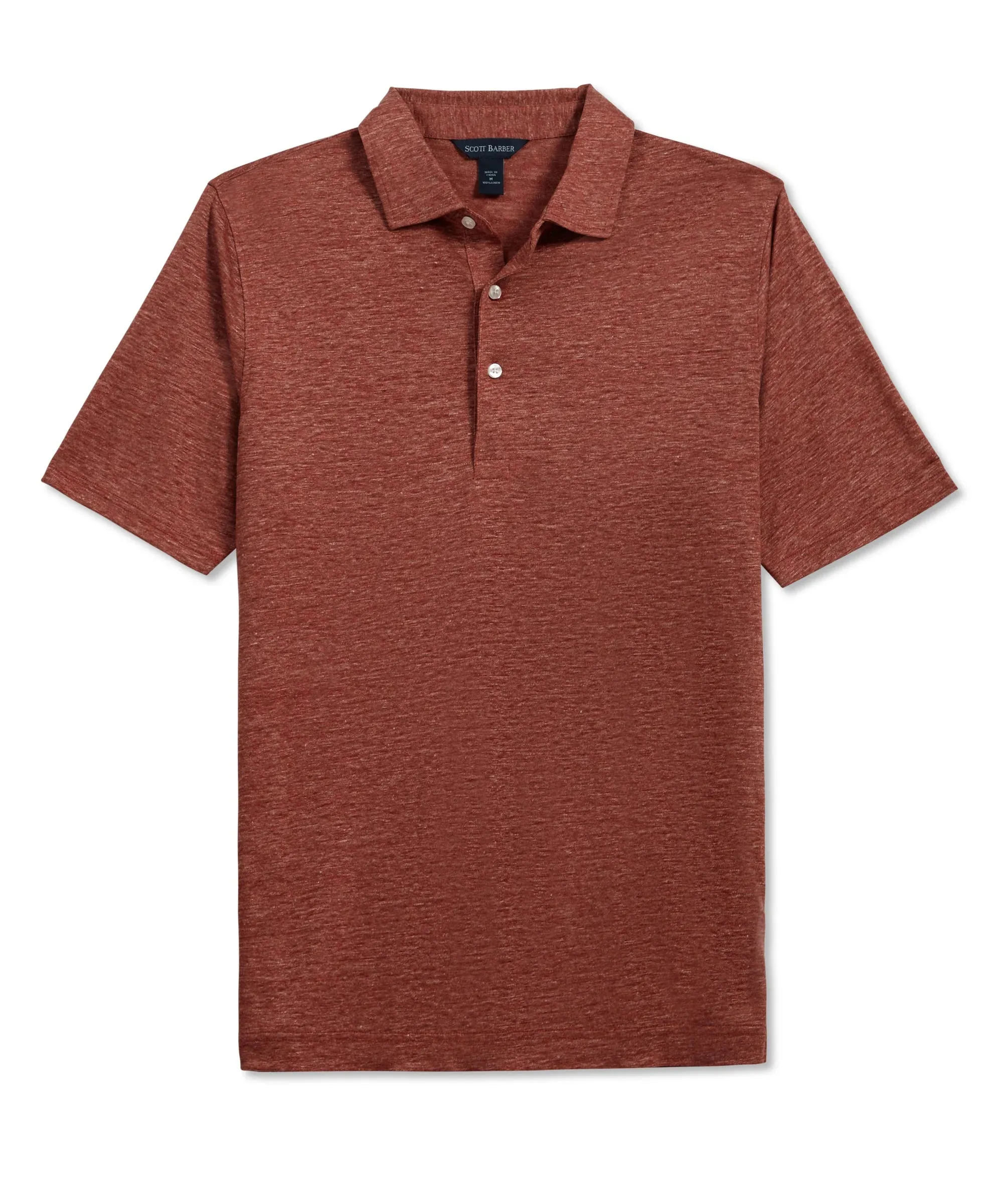 Linen Mélange Polo