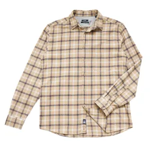 McKenzie Plaid Woven Shirt (Beige Checker)