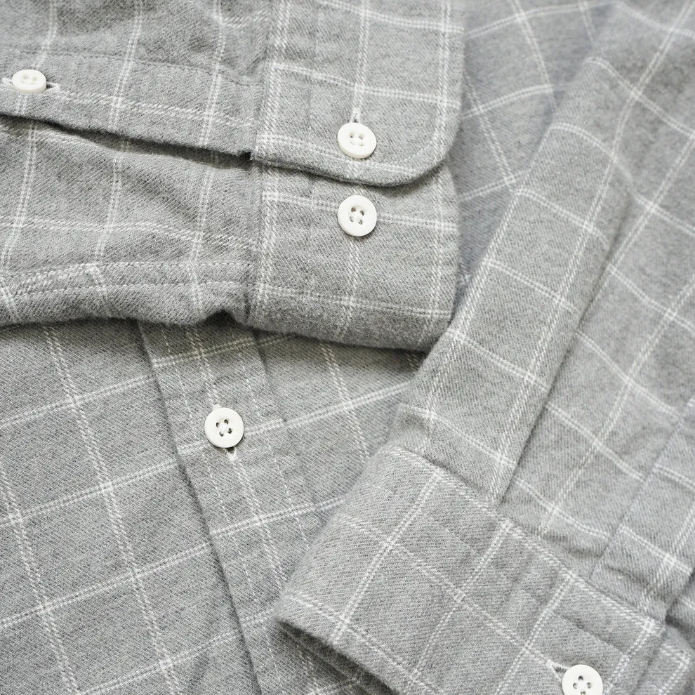 McKenzie Plaid Woven Shirt (Grey Checker)