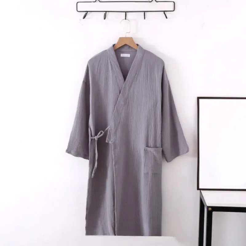 Men Autumn Sleepwear Robes
