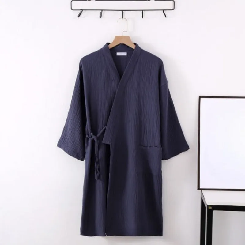 Men Autumn Sleepwear Robes