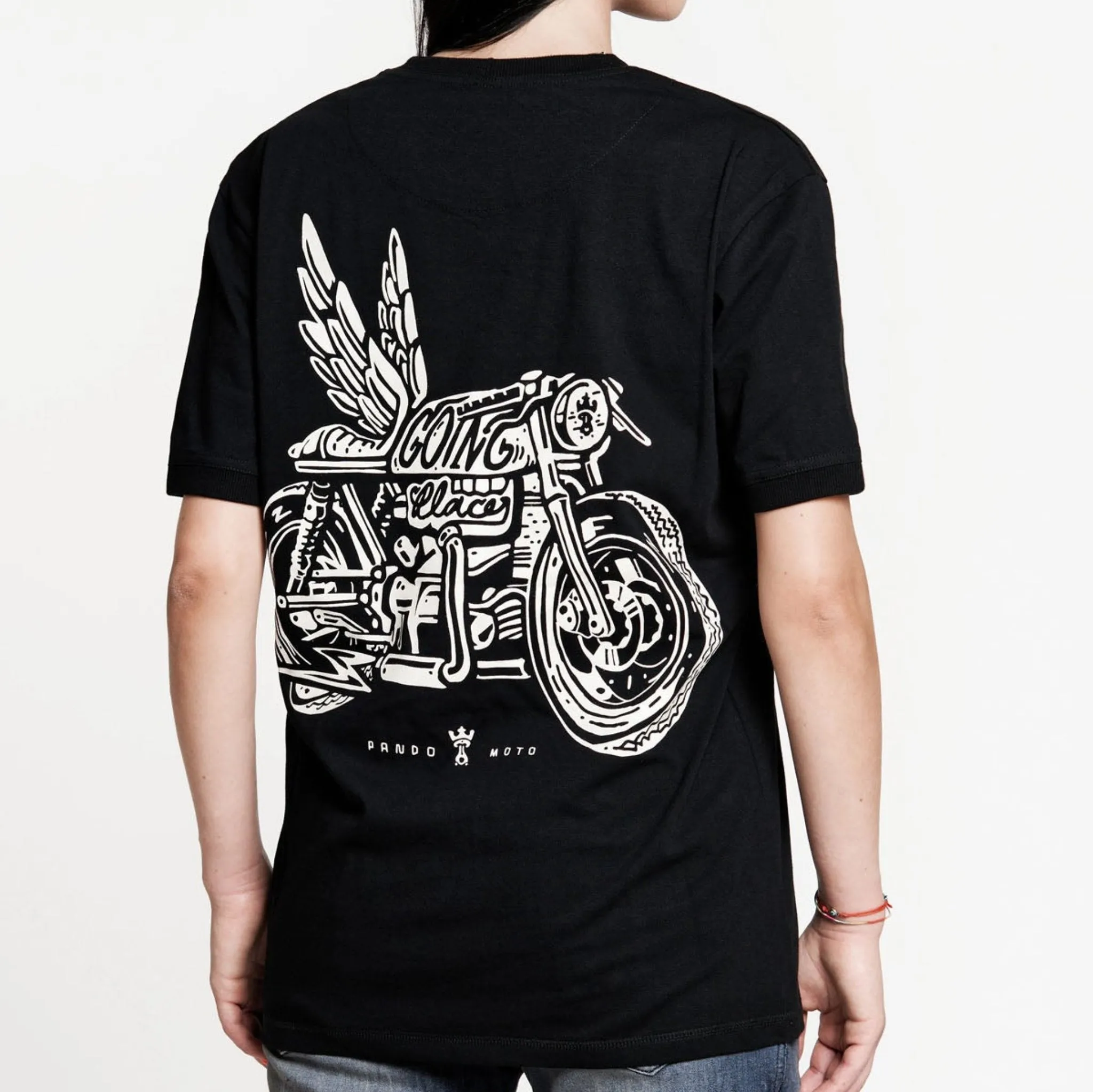 MIKE MOTO WING - Motorcycle T-Shirt