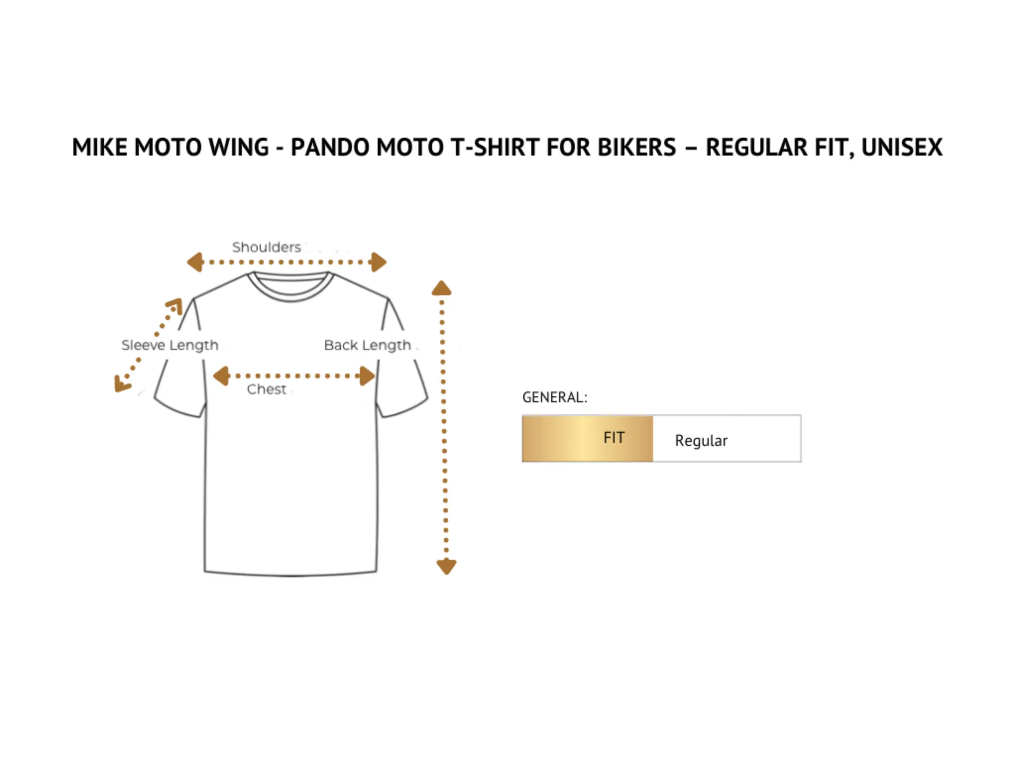 MIKE MOTO WING - Motorcycle T-Shirt