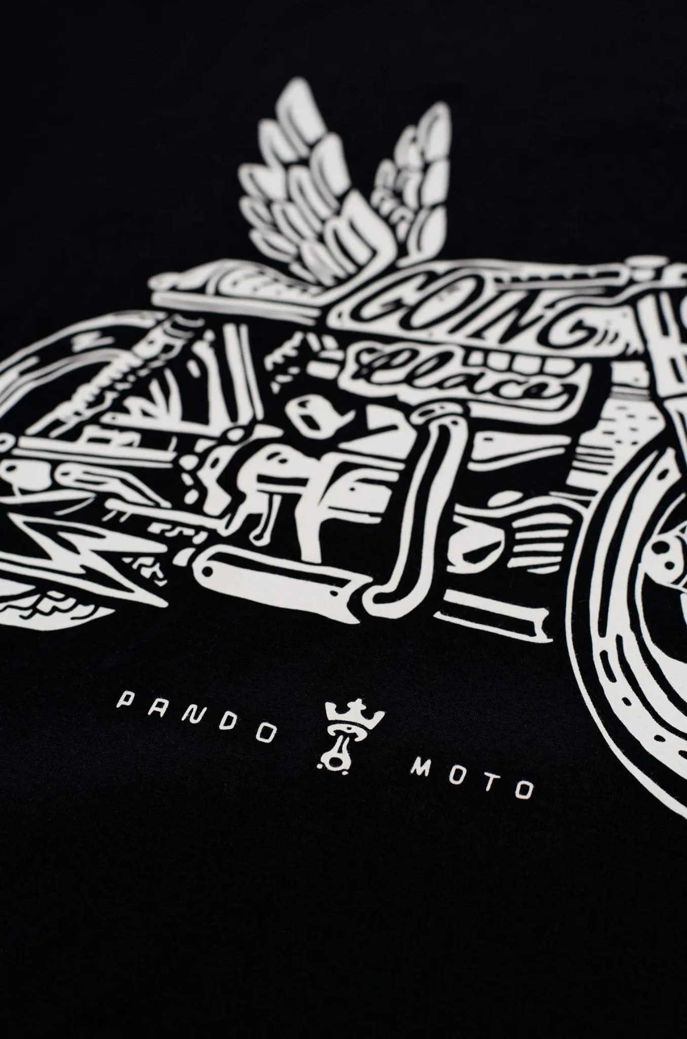 MIKE MOTO WING - Motorcycle T-Shirt