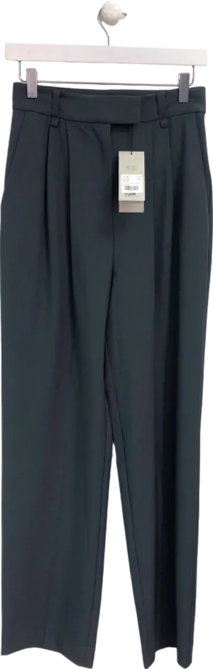 Mint Velvet Black Tailored Trousers UK 8R