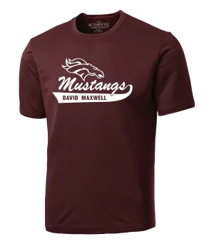 Mustangs Adult Dri-Fit T-Shirt with Printed Logo