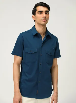 Nile Blue Shirt Half