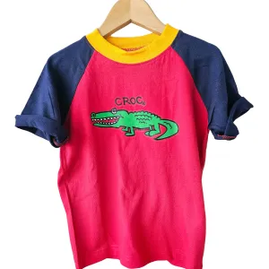 Ozi Varmints Contrast 100% Cotton T-Shirt RNS - Croc
