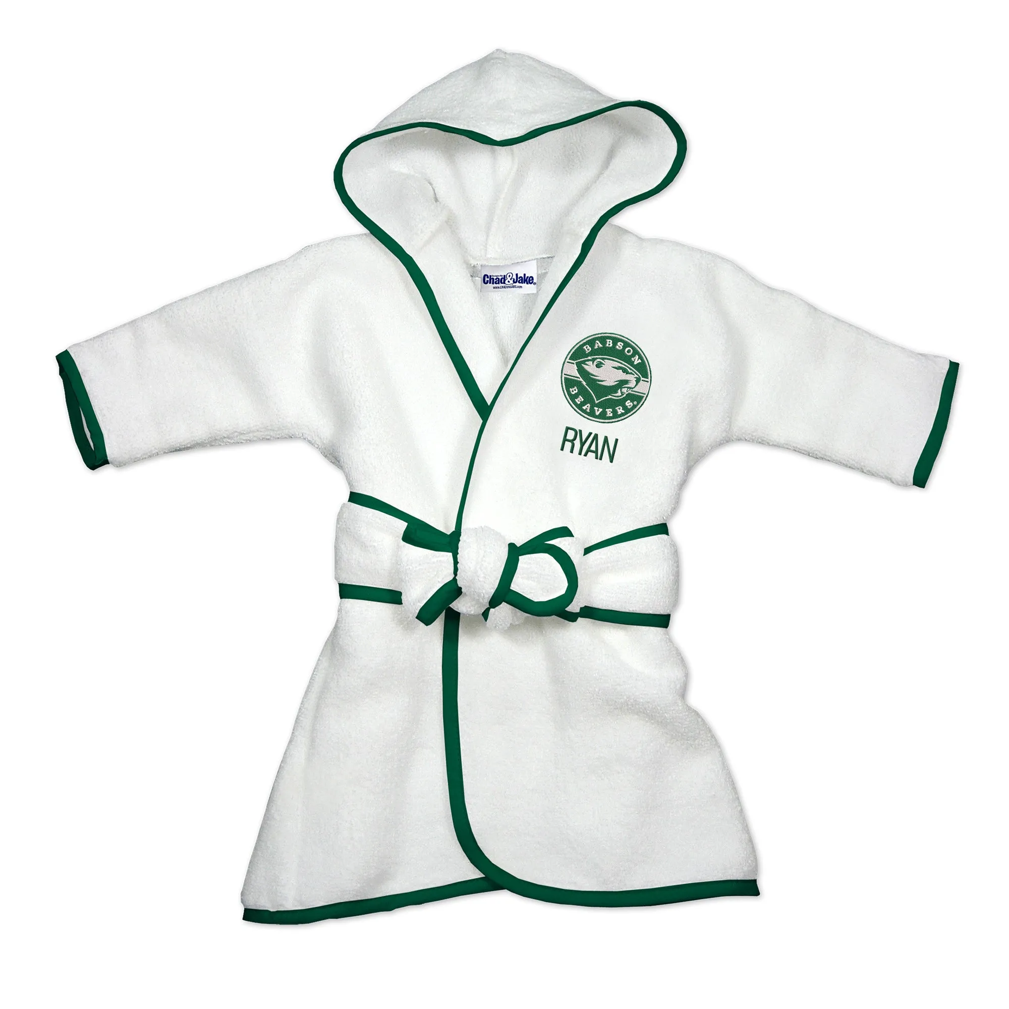 Personalized Babson Beavers Robe