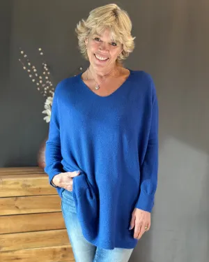 Pocket Jumper - Marine Blue