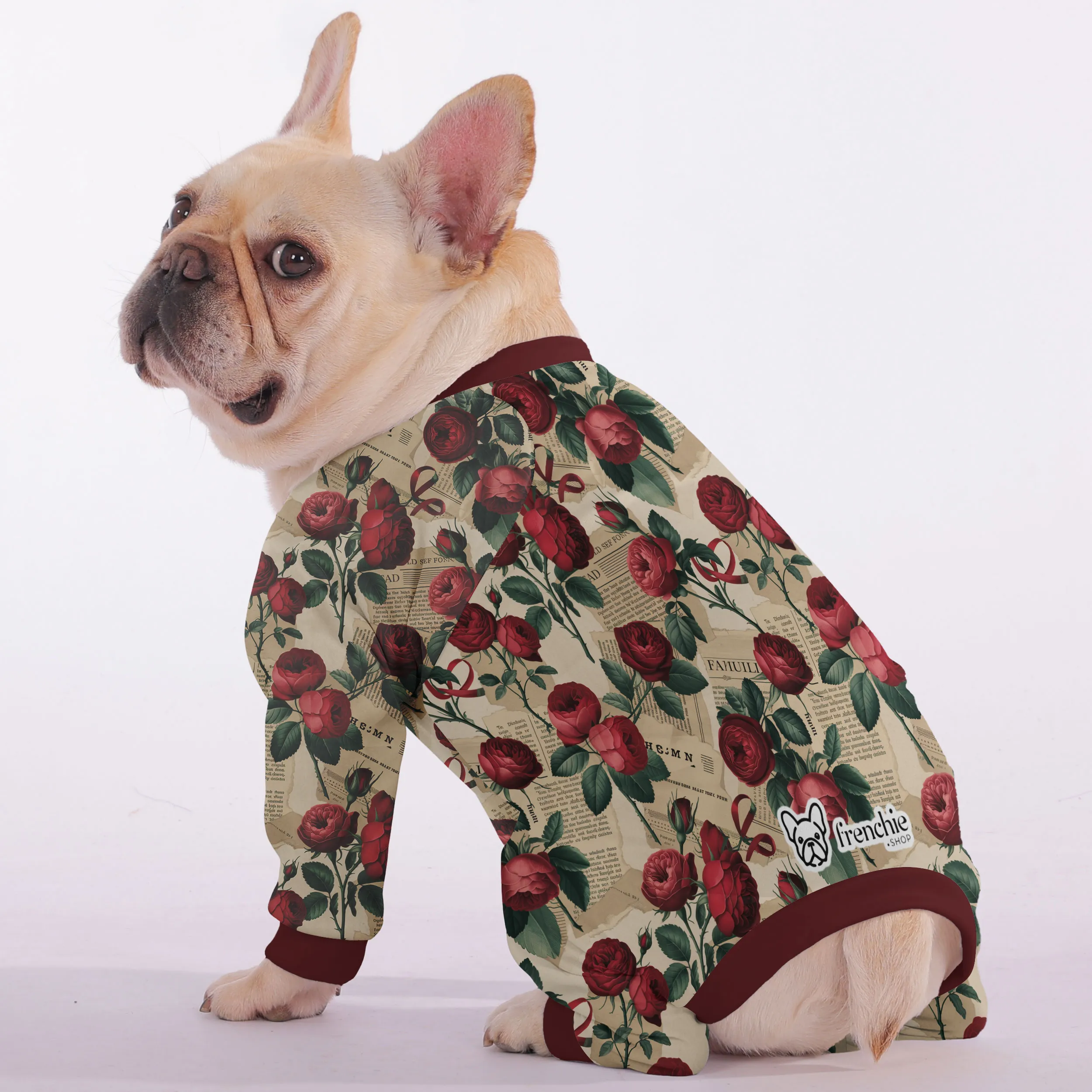 Ruby - Frenchie Pajamas – Ultra-Soft, Cozy, & Adorably Stylish