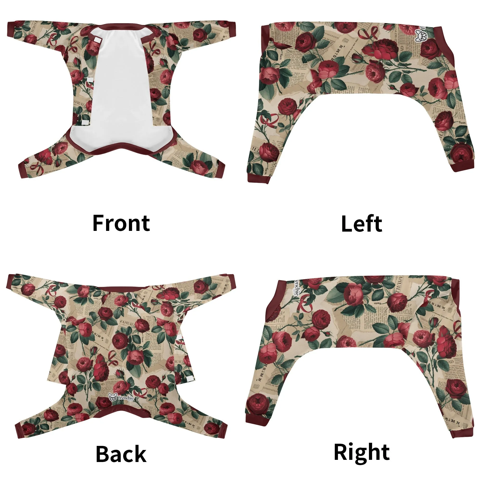 Ruby - Frenchie Pajamas – Ultra-Soft, Cozy, & Adorably Stylish