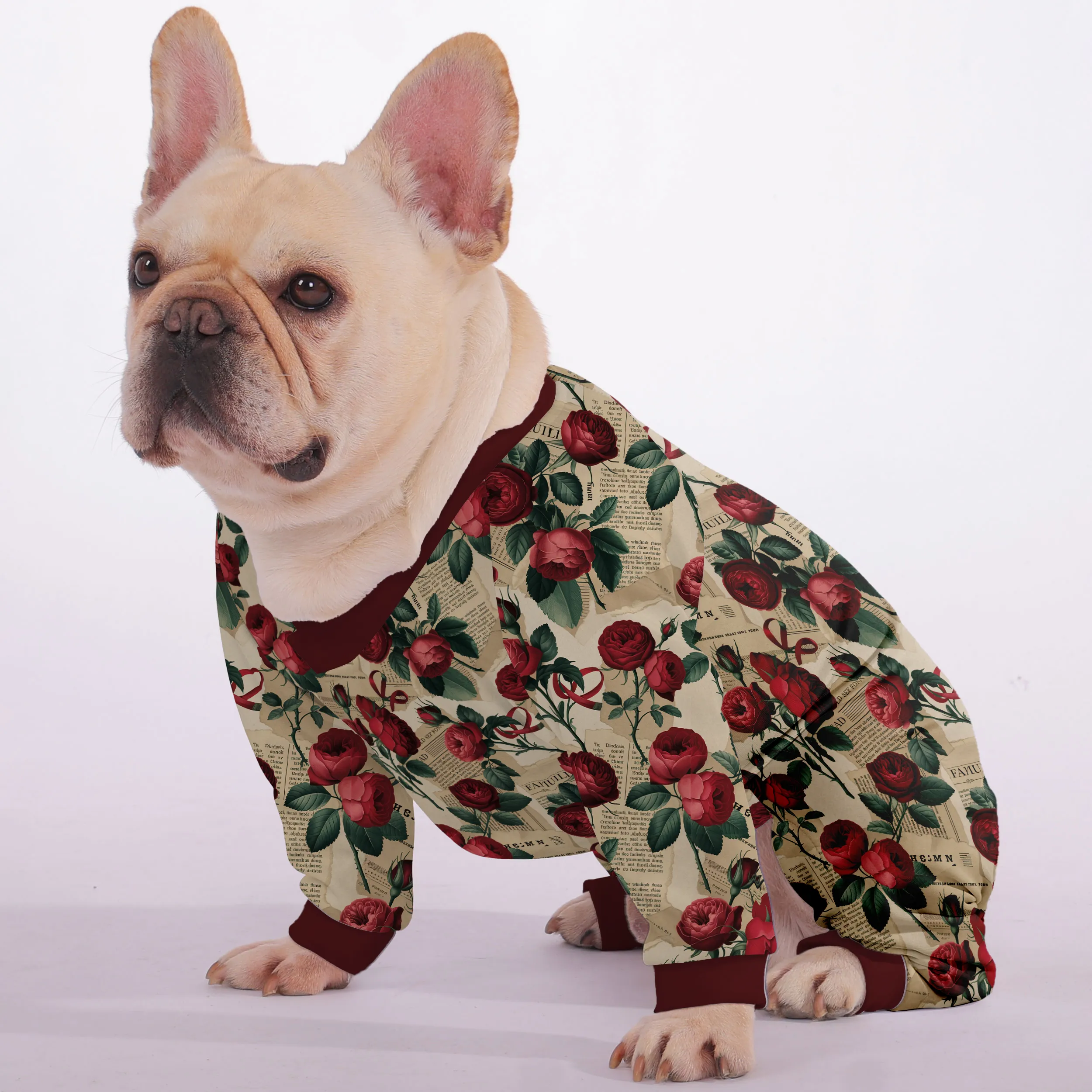 Ruby - Frenchie Pajamas – Ultra-Soft, Cozy, & Adorably Stylish