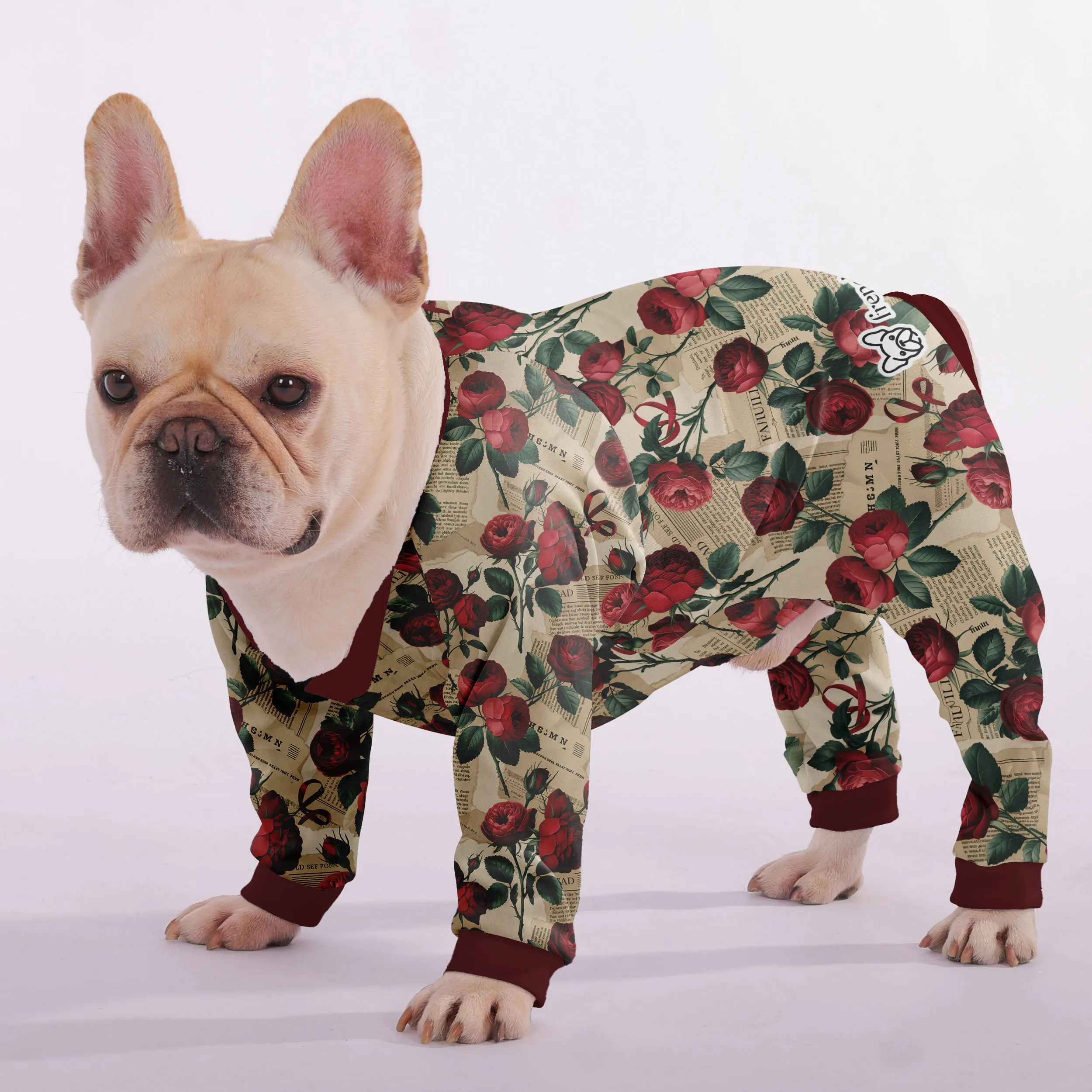 Ruby - Frenchie Pajamas – Ultra-Soft, Cozy, & Adorably Stylish