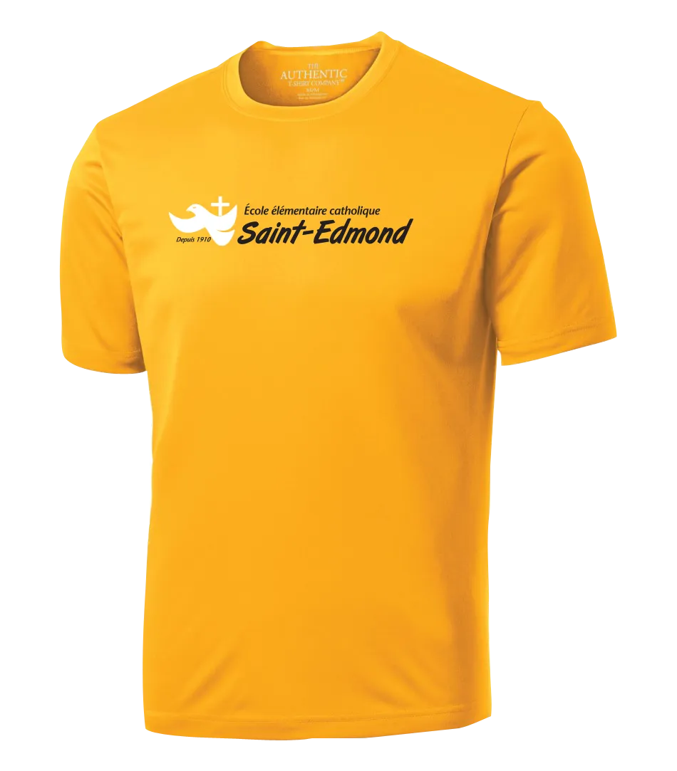 Saint-Edmond Youth Dri-Fit T-Shirt with Printed Logo