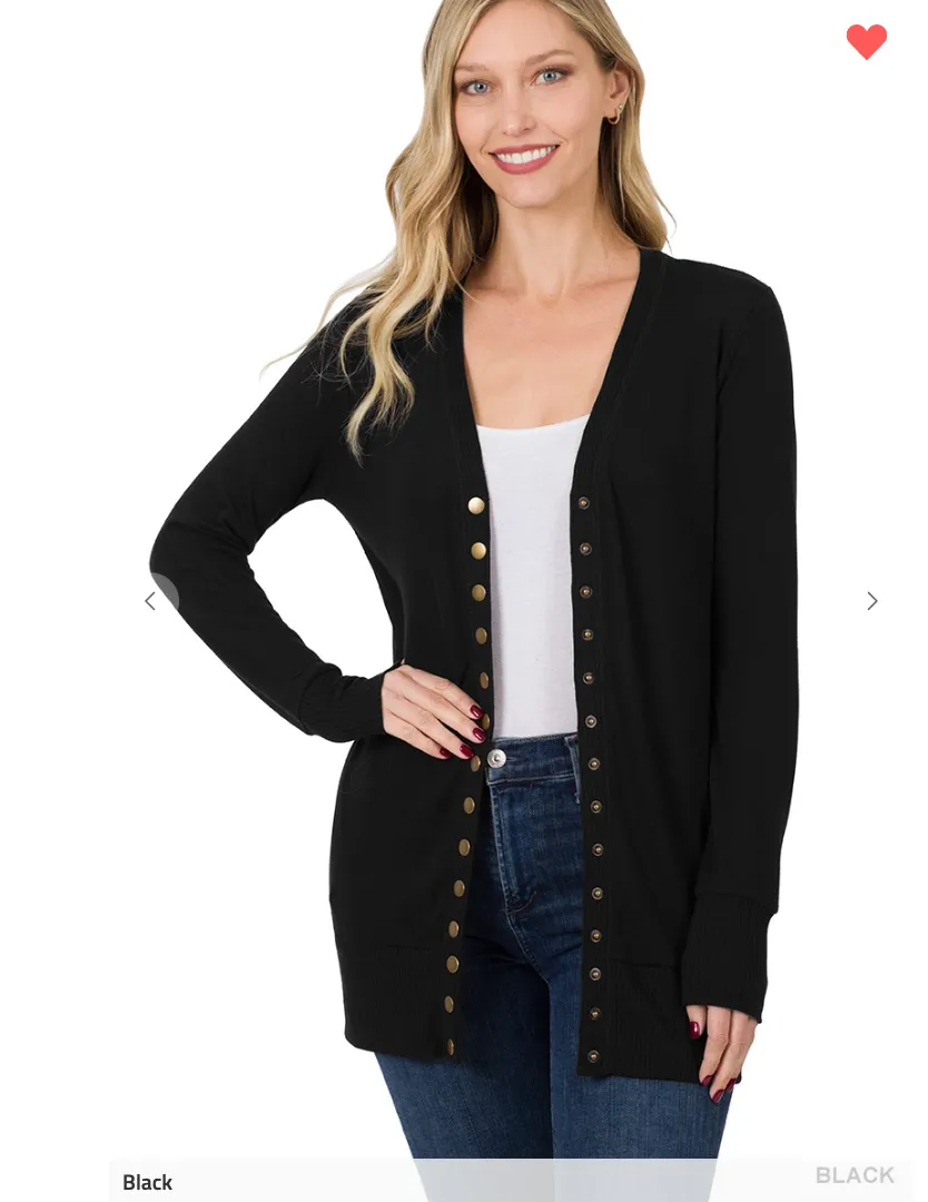 Sara's Steals Spring Snap Cardigans - Final Sale