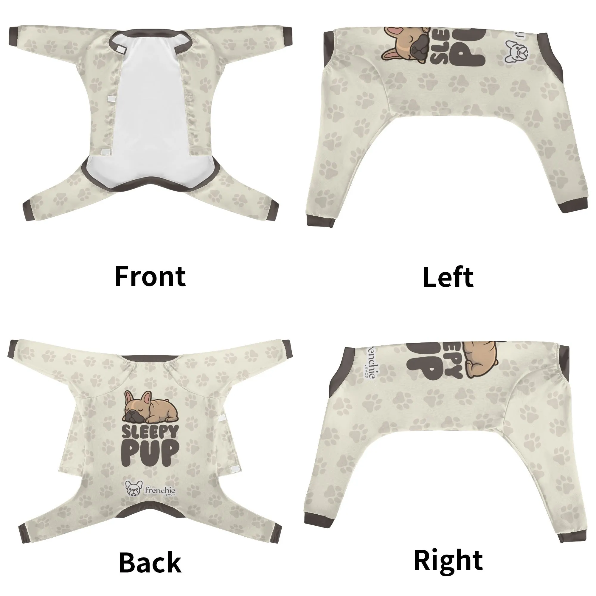 Sleepy Pup - Frenchie Pajamas – Ultra-Soft, Cozy, & Adorably Stylish