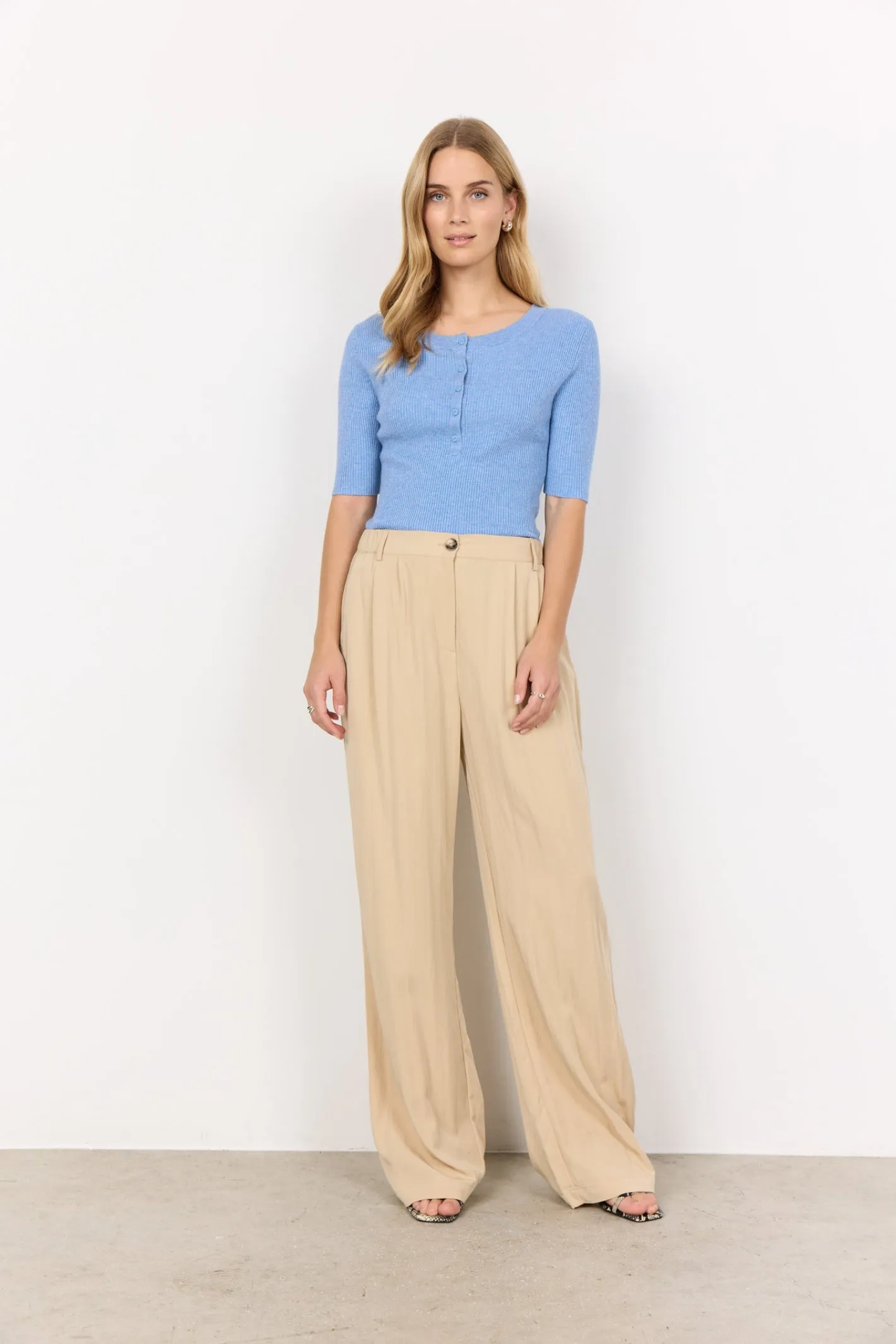 Soya Concept 41020-20 8008 SC Paige 2 Trousers in Sand