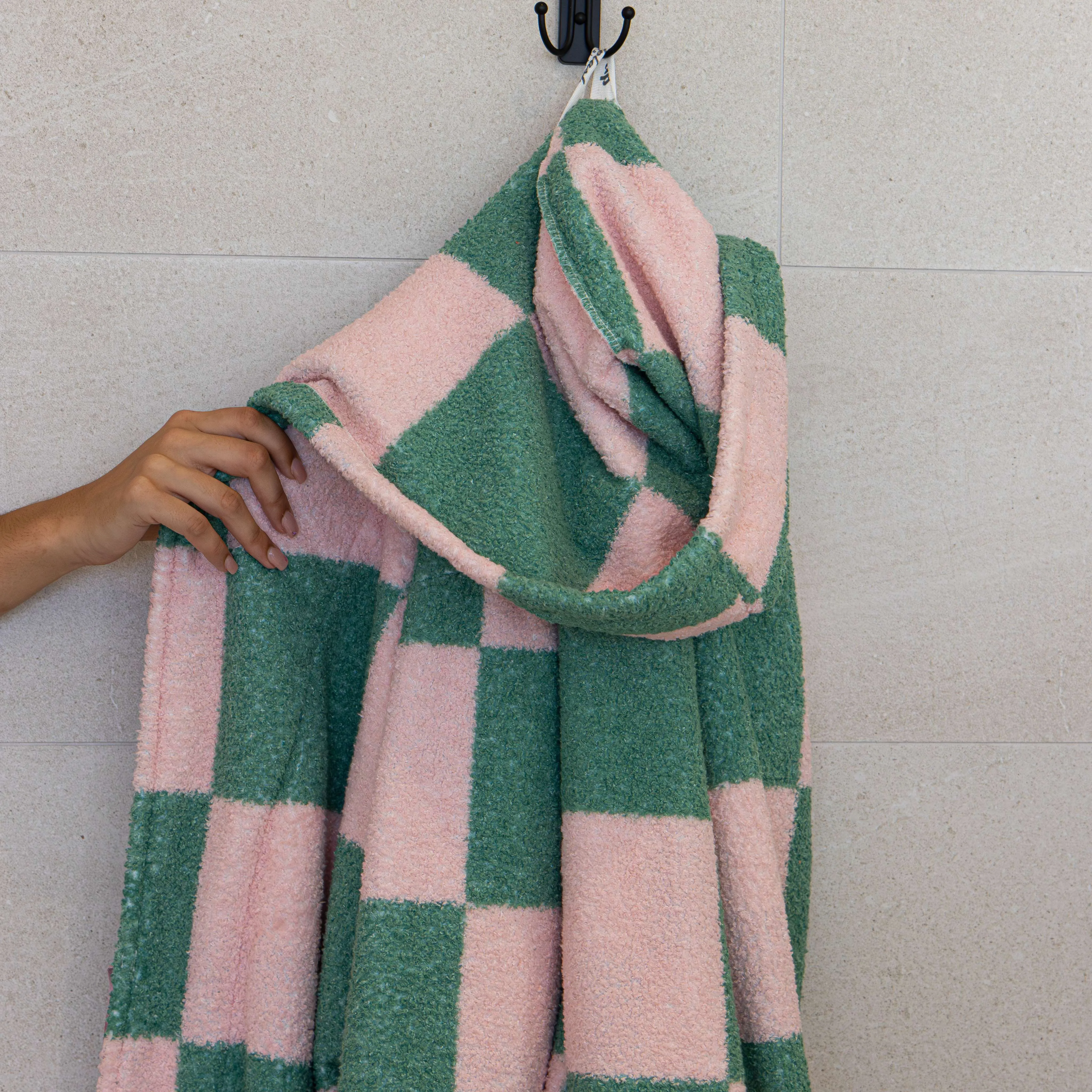Splash Waterproof Robes - Bubblegum Pink & Envy Green