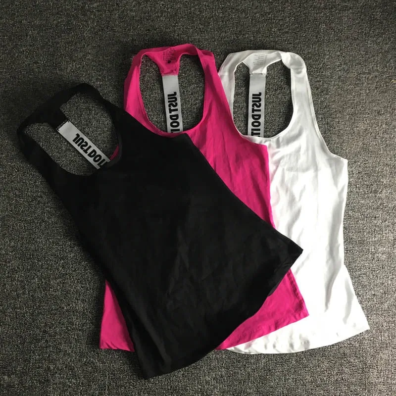 Stylsih Breathable Women's Blackless Sleeveless Fitness Vest For Yoga