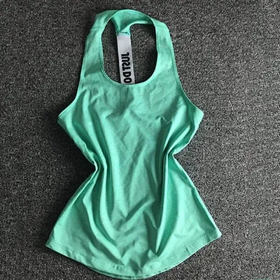 Stylsih Breathable Women's Blackless Sleeveless Fitness Vest For Yoga