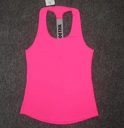 Stylsih Breathable Women's Blackless Sleeveless Fitness Vest For Yoga