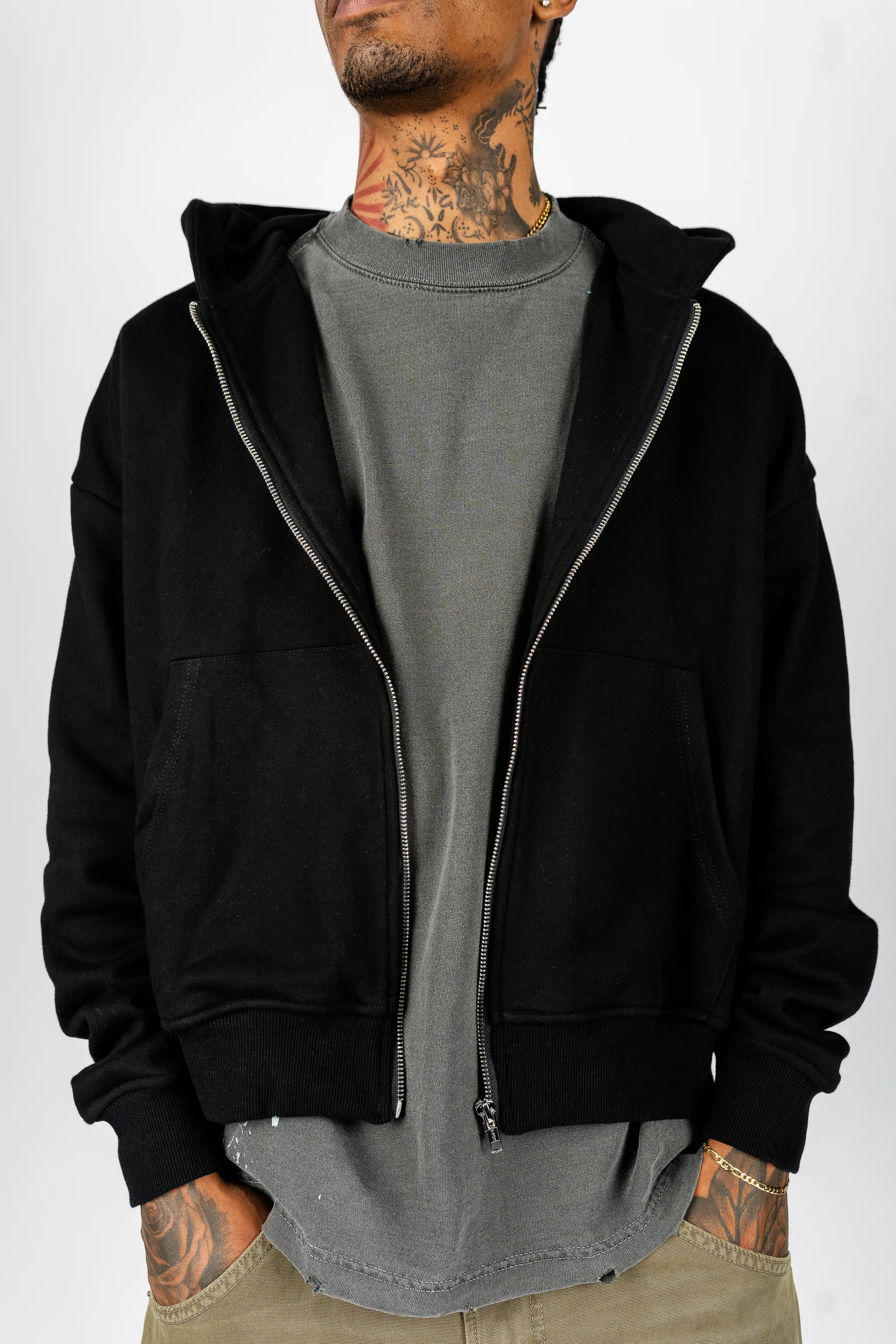 The Label Baby Zip Up